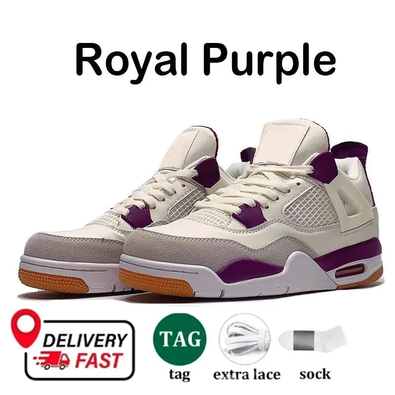 Designer 4s basketball shoes for men women Black Cat Military Sail Thunder White Oreo Cool Grey Red Sneakers Blue University outdoors sneakers36-47