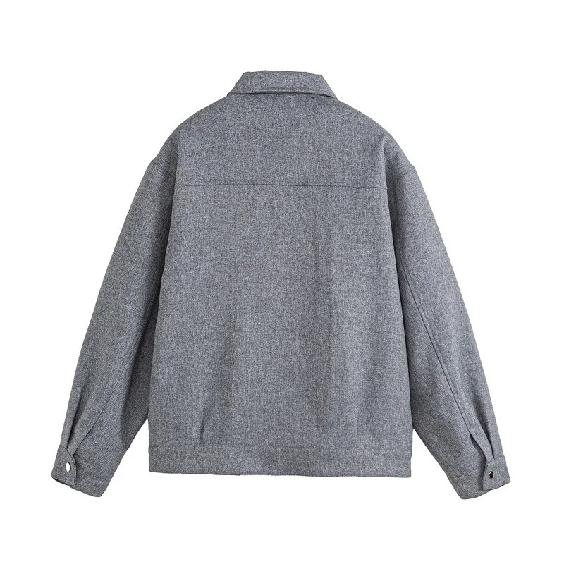 Mens Spring Autumn Lapel Tool Jacket Cityboy Japanese Koran Streetwear Loose Vintage Fashion Casual Cargo Coat 250717