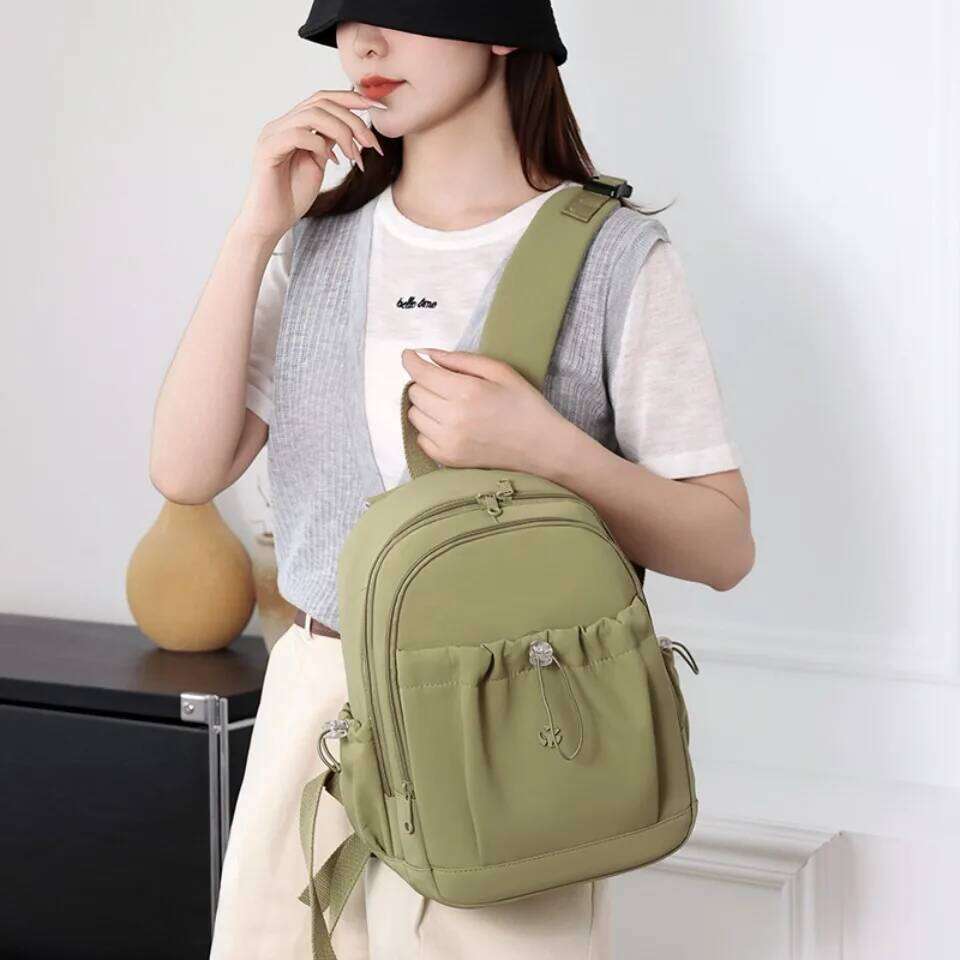 Women's Backpack Waterproof Travel Bagpack for Teenage Girl High Quality Soft Nylon Rucksack School Bookbag Back Pack