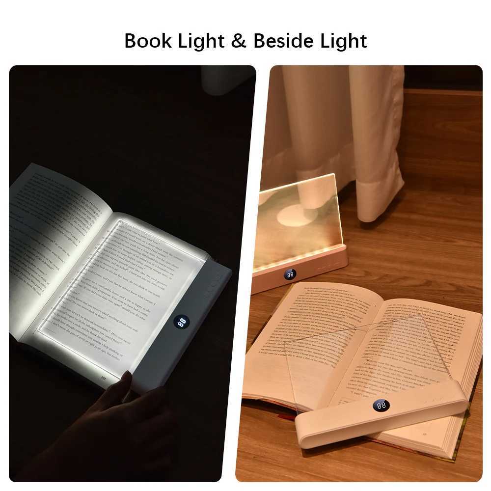 LED Reading Light Night Light Book Family Study Reading Lamp Portable Bookmark Light for Reading in Bed Car Motivational Travel XJ250725