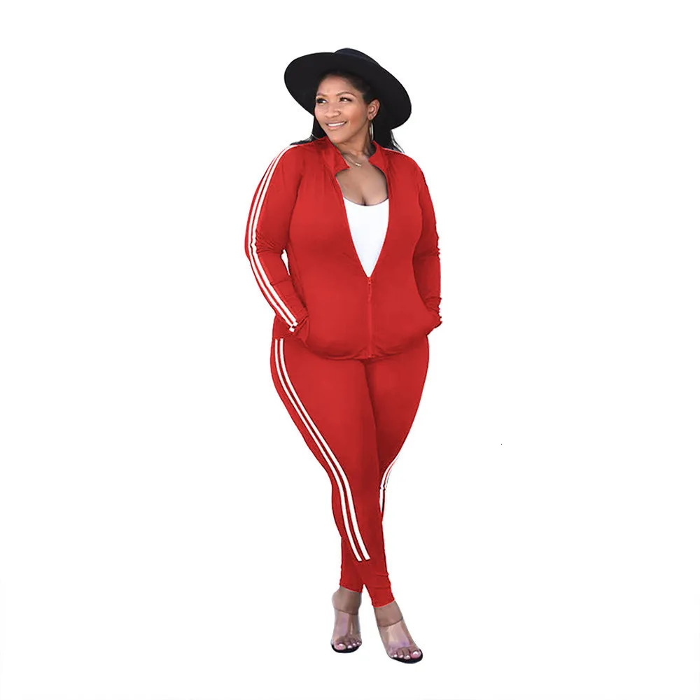 Plus Size Sets Womens Sweatsuits Winter Clothes Tracksuit 2 Piece Outfits Sweatshirt Sweatpants Wholesale Drop 250717