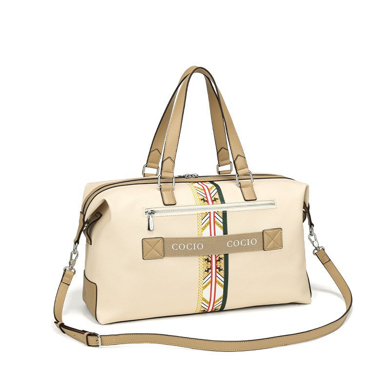 COCIO designer bag New high-quality genuine leather travel bag for men and women fitness bag casual hot handbag
