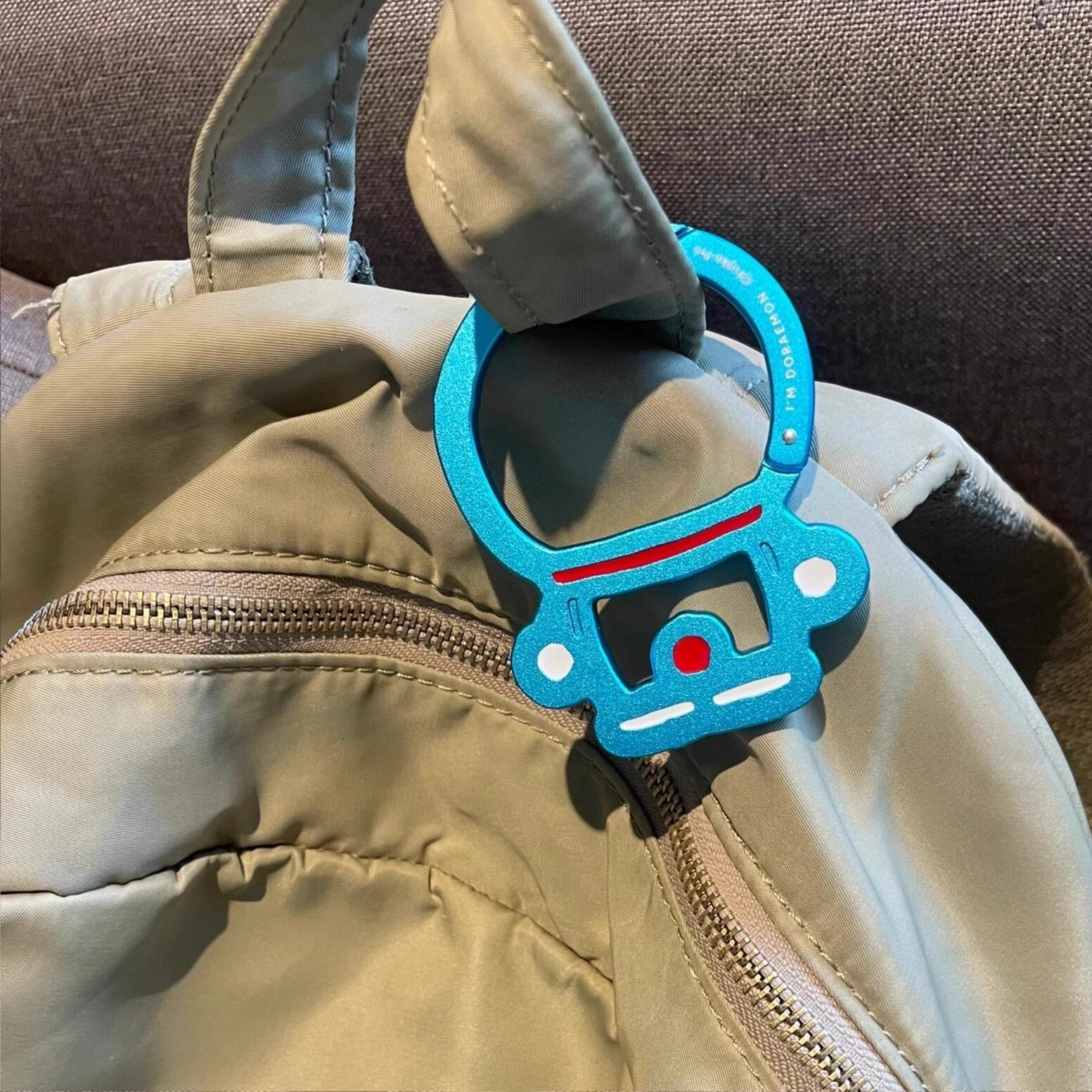 Doraemon Ding Dong Cat Metal Carabiner Metal Keychain Bag Pendant Gift for Friends Souvenir 250726