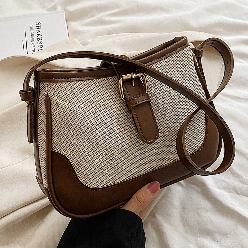 Luxury Brand Designer Bag Women's Bag Niche Design Bag Women's Bag New Versatile Luxury bag Autumn Winter Women's Versatile Ins Canvas 