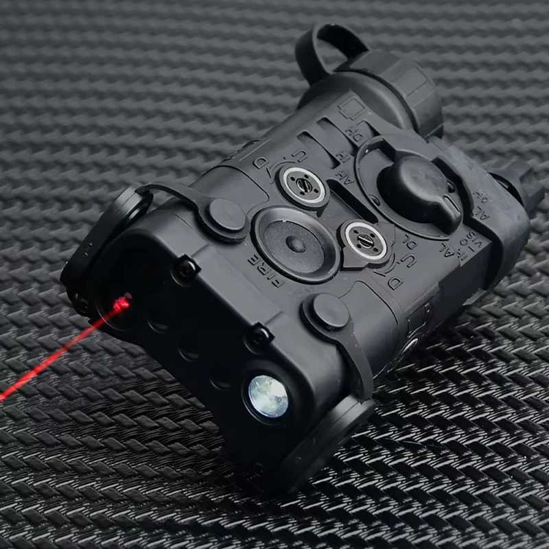 Tactical Airsoft NGAL Simple Version Red Dot Green Blue Indicator White LED Light Fits 20mm Rail Hunting Outdoor Weapon Gun W250722