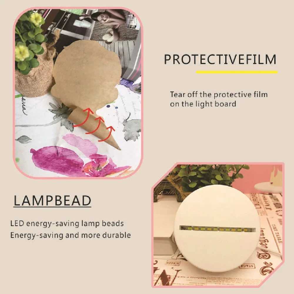 Note Board Creative Led Night Light USB Message Board Holiday Light With Pen Gift For Children Girlfriend Decoration Night Lamp XJ250725