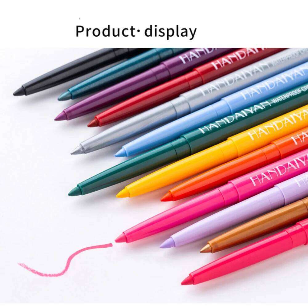20pcs Colored Set Waterproof Eyeliner Pencil Long Lasting Shadow Matte Eye Liner Makeup Cosmetic Gift Box X250726