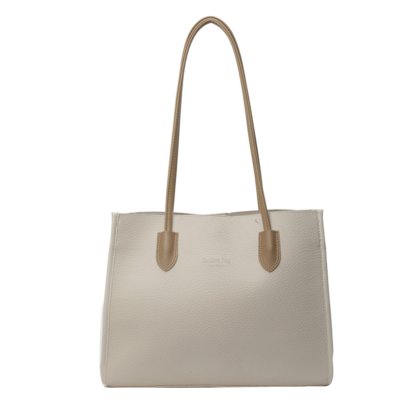 Womens Large Capacity Tote Bag - Stylish & Functional with Textured Design