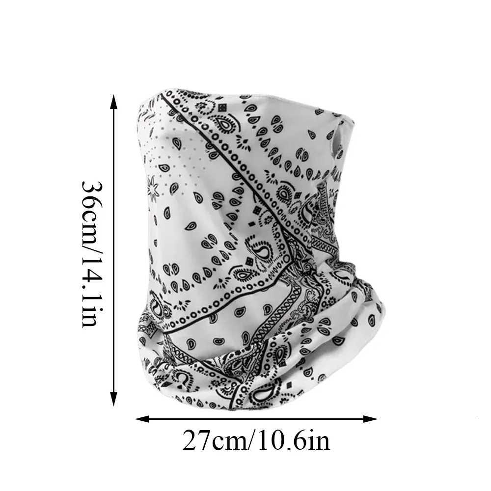 Fashion Punk Sunscreen Mask For Men Women Summer Face Neck UV Protection Ear Scarf Hip Hop Outdoor Sports Cycling Bandana Z250725