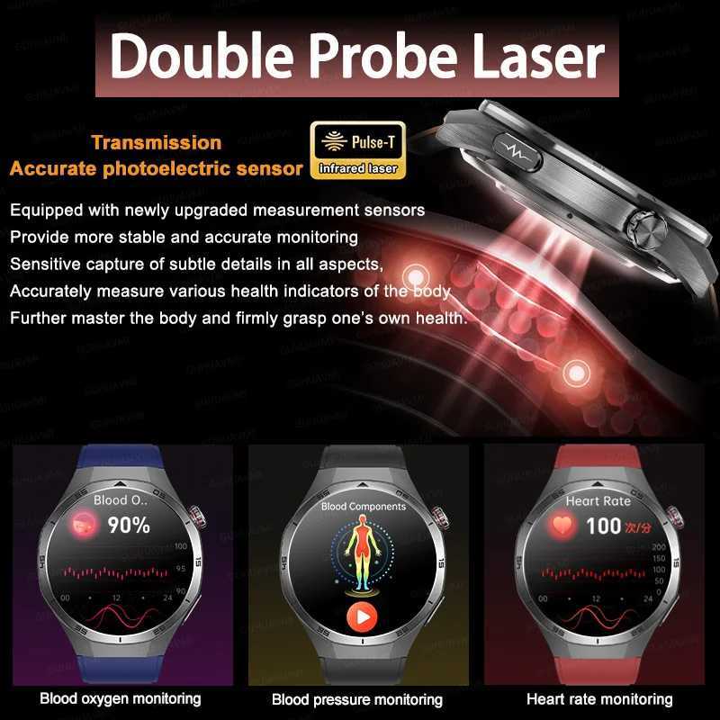 New For Huawei Xiai ECG+PPG Smart Watch HD AMOLED Screen NFC Sport Tracker Vo Call Health Waterproof Smartwatch Men Wen X250726