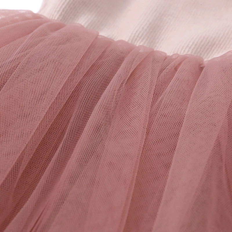 Summer Girls Sling Dress Baby Mess Sleeveless Princess Kids Clothes Outfits Ballet Party 250725