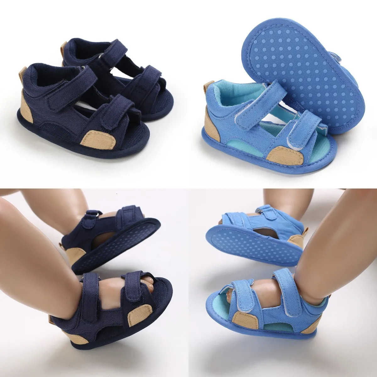 Summer Sandals born Baby Boys Girls Shoes Casual Soft Sole Breathable First Walker Canvas Nonslip Toddler 250725