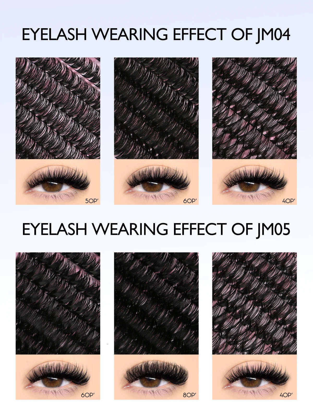 GROINNEYA Eyelash Clusters Kit Large capacity Wispy Individual Lashes Natural DIY Cluster s for Beginners 250714