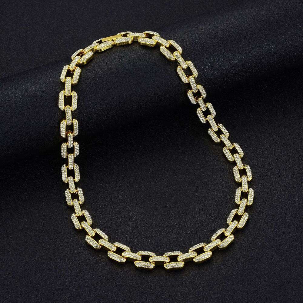 Cuban Chain Men's 2023 Hot Product Creative Jewelry 12mm Hip-Hop Necklace