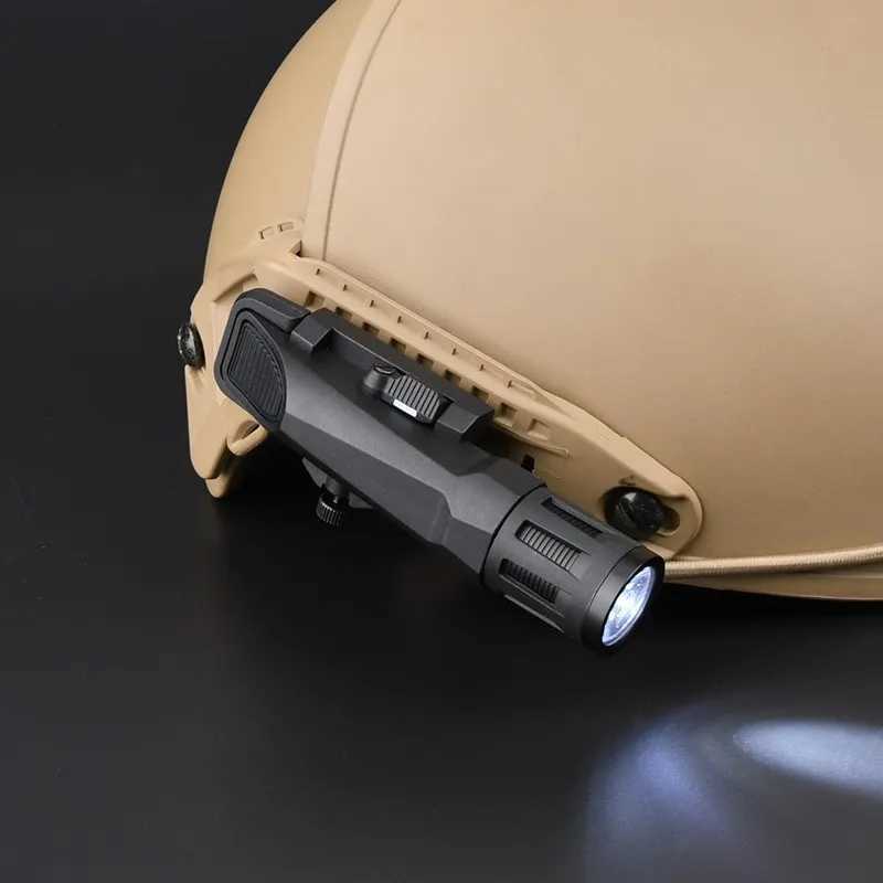 WADSN WML Long Tactical Flashlight Hunting Scout Pistol Gun Accessory Constant-on/Momentary-on/Strobe Fits 20MM Rail W250722