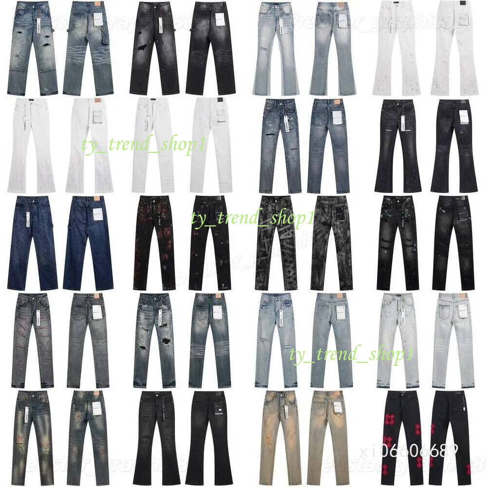 2025 designer jeans men women purpleity jeans denim jeans trousers knee skinny straight motorcycle trendy long straight high quality mens brand long p