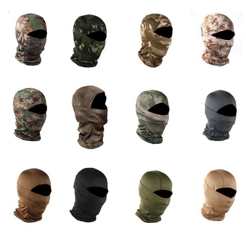 Camouflage Balaclava 3D Face Mask Suit Sniper Ski Cycling Camouflage Hood Hunting Fishing Headgear Camo Hat Scarf Z250725
