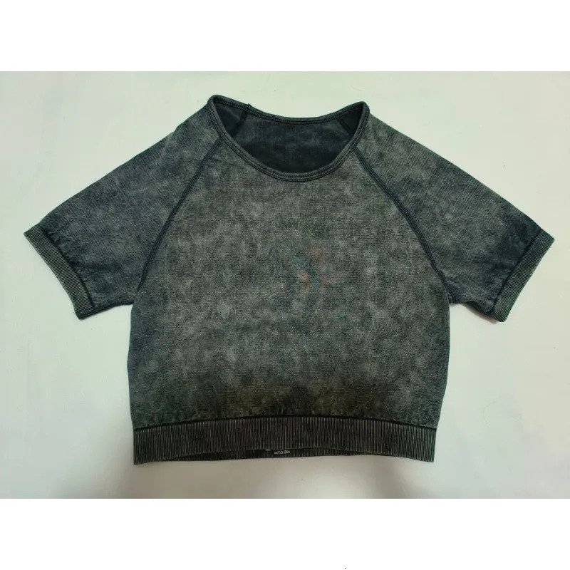 Sports High Waist Legging Vback Tights Stretchy Slim Yoga Fitness Set Seamless Short Sleeve Shorts and Pants 250725