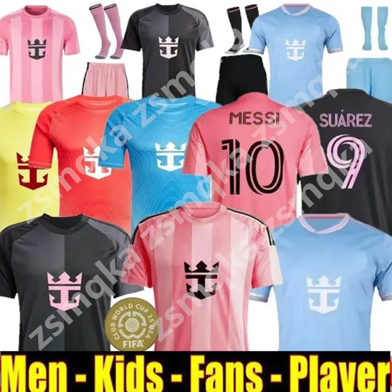 2025 2026 maimi soccer jerseys miamikids kits inter miamia jersey football FANS PLAYER MEN KIDS KIT SETS 25 26