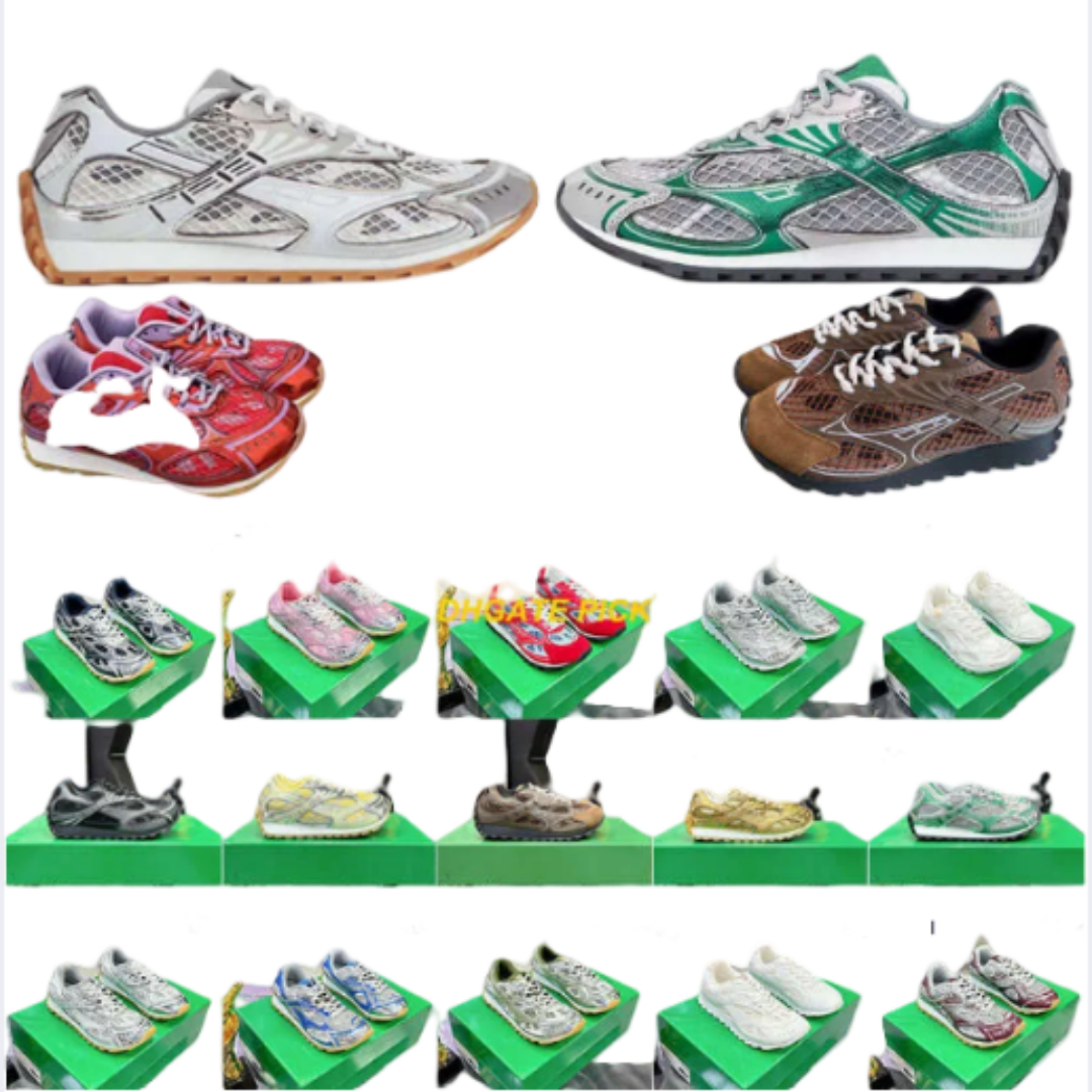 2025botte sneakers dsigner running womens leather mesh out of office sneakers womans man trainers shoes designer women shoe mens121