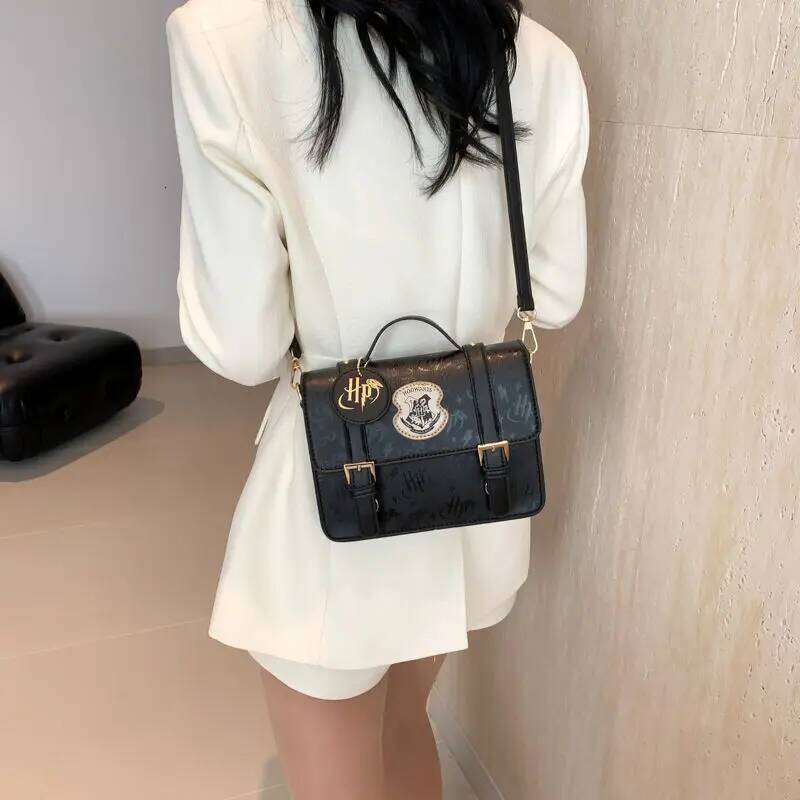 Potter Handbag Women PU Leather Hogwarts College Crossbody Vintage Fashion Cambridge Shoulder Bag for Girls