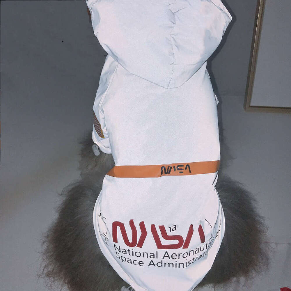 Pet Clothing Dog Clothes New Pet Dog Jacket Reflective Breathable Raincoat Windproof Waterproof Two-Legged Hooded