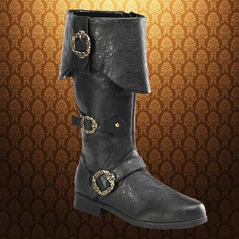 Medieval Costume Shoes: Authentic Viking-Style Leather Boot Collection