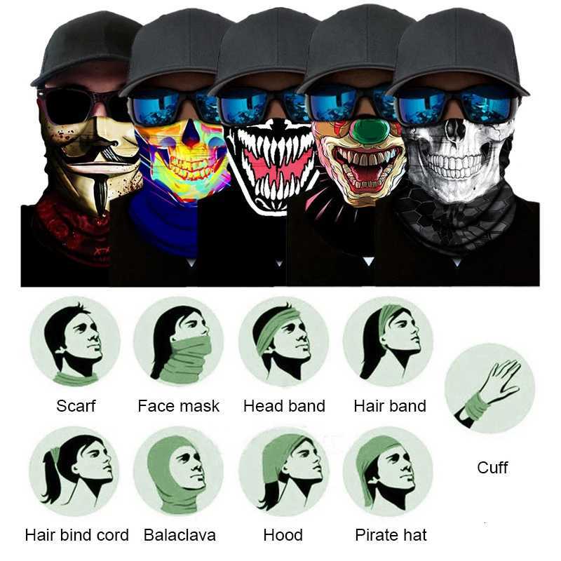 Neck Gaiter Face Mask Sport Seamless Bandana Buffs Motorcycle Balaclava Cycling Face Shield Face Cover Scarf Climbing Hiking 2# Z250725