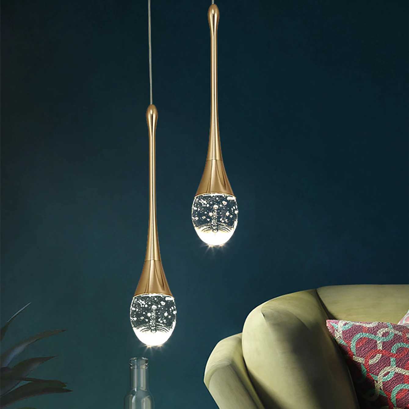 Chandelier Dining Table Light Home and Decoration Ceiling Chandelier Bedroom Bedside Pendant Lighting XJ250725