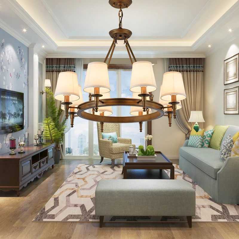 Mid century chandelier Black Vintage Chandelier Bedroom Kitchen island Chandeliers E14 candle chandelier wrought iron chandelierXJ250725