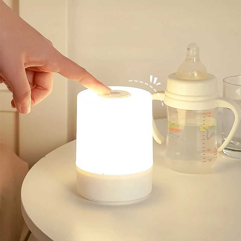 Bedside LED Night Lights Dimmable Charging Desktop Night Lamps Bedroom Bedside Lighting Decoration Touch Reading LED Table Lamps XJ250725