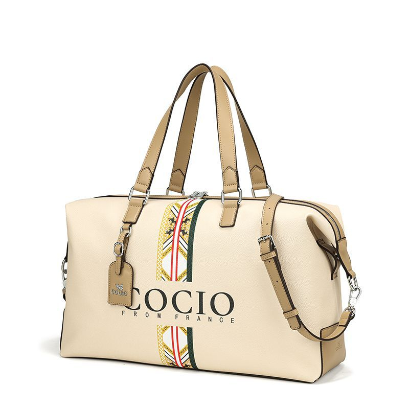 COCIO designer bag New high-quality genuine leather travel bag for men and women fitness bag casual hot handbag