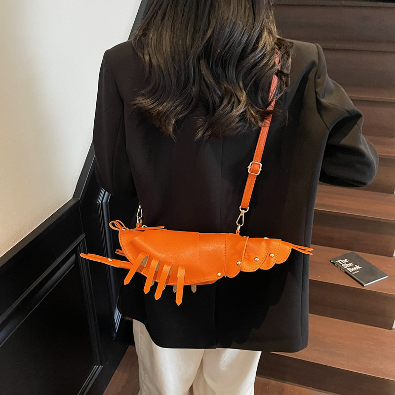 Stylish Crayfish-Inspired Designer Bag Trendsetting Mini Crossbody for Everyday Use