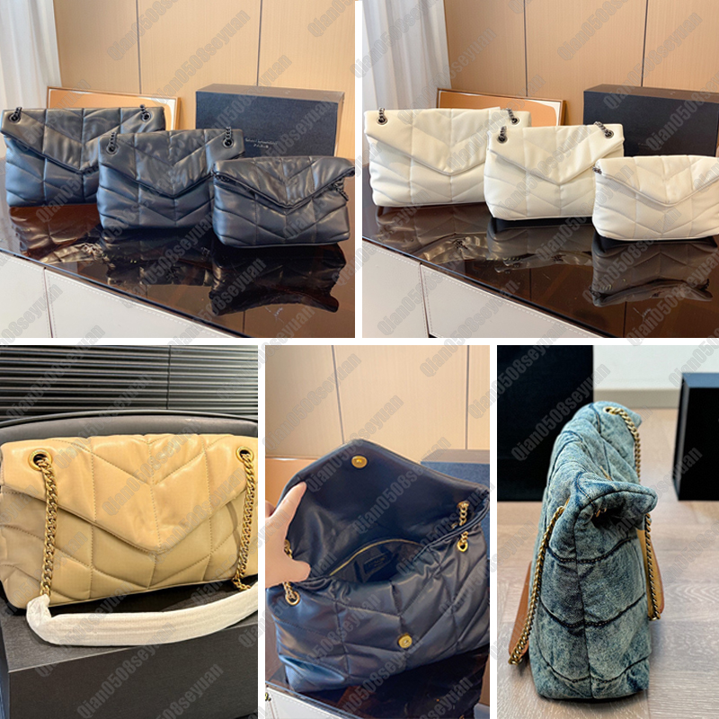 Designer Crossbody Bags 3 sizes Shoulder Bags New Genuine leather luxury designer bags Small Medium Large Black women handbag smother dhgate cross body purse wallet