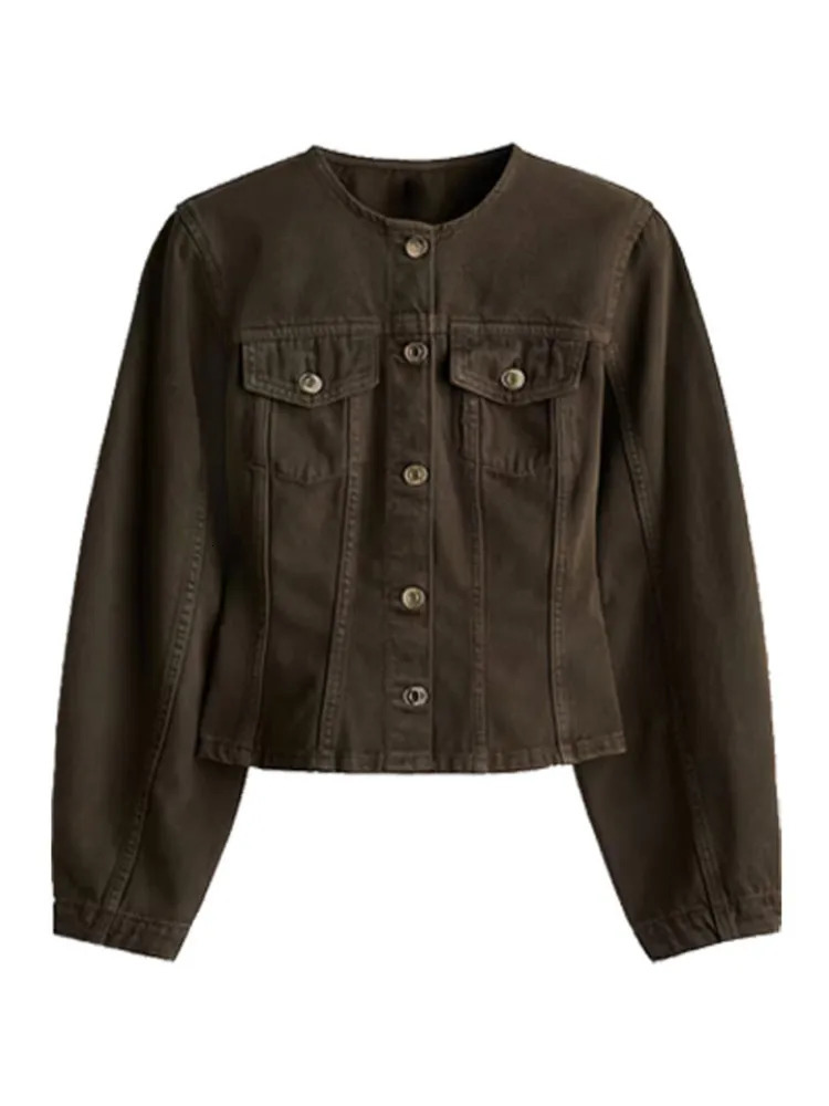 Street Denim Jacket Pant Women Sets Lapel Long Sleeve Single Breasted Coat Wide Leg Trouser Suit Y2k Lady Jeans 2 Piece Set 250723