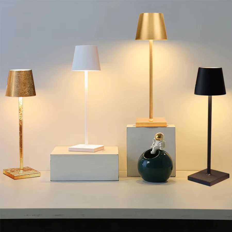 3 Color LED Touch Sensor Table Lamp Desktop Night Light Bedside Creative Ambient Light LED Desk Lamp Bar Outdoor Decor Light XJ250725