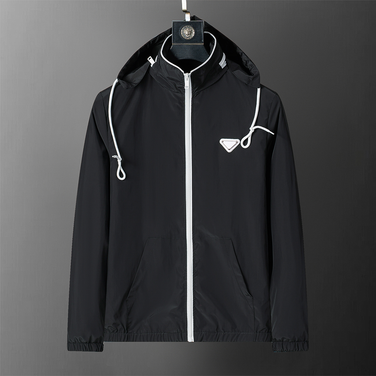 Mens Designer Jacket Spring Autumn Windbreaker Have Jacket Zipper Colorful Fashion Hooded Mens Raincoat Outerwear High Quality Slim Stylist Coat