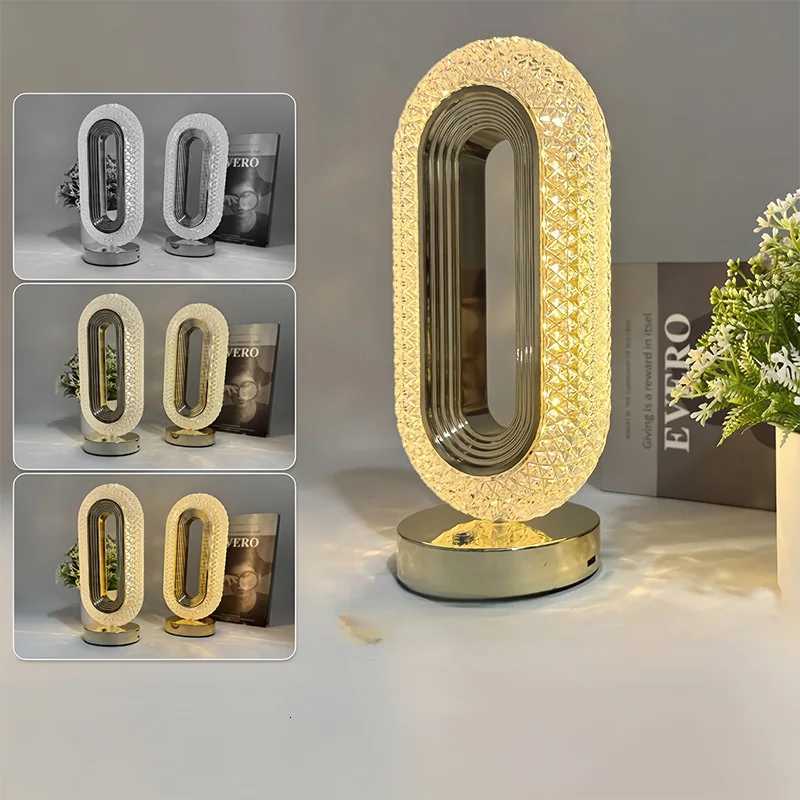 LED Table Lamp USB Charge Touch Switch Room Decoration Light Reading Light Office Desk Accessories LED Bedside Lamps Night Light XJ250725