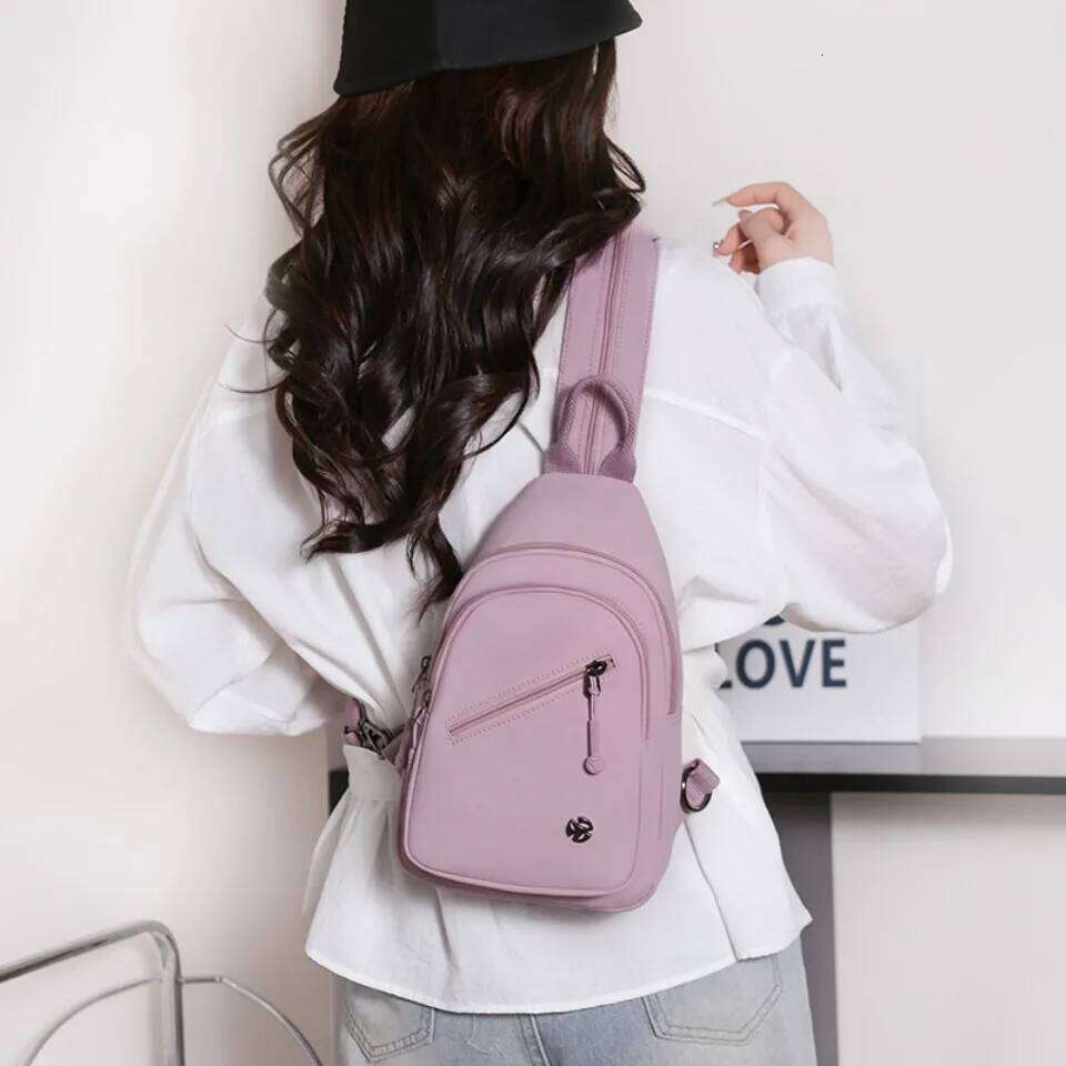 Waterproof Nylon Women Chest Shoulder for Female Sac Ladies Crossbody Bags Lightweight Girls Messenger Travel Bag