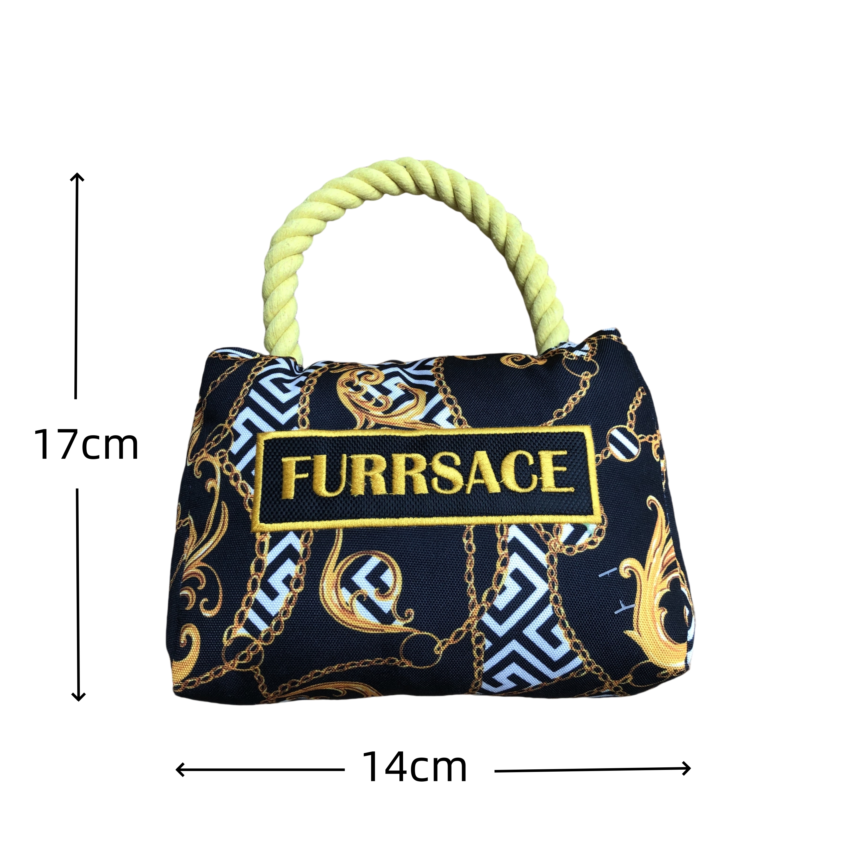 Designer Dog Plush Toys Stuffed Luxury Pet Squeaky Toys Handbag Bone Chewing Accessory Haute Couture Purses Handbags Fashionable Dog Birthday Gift H42