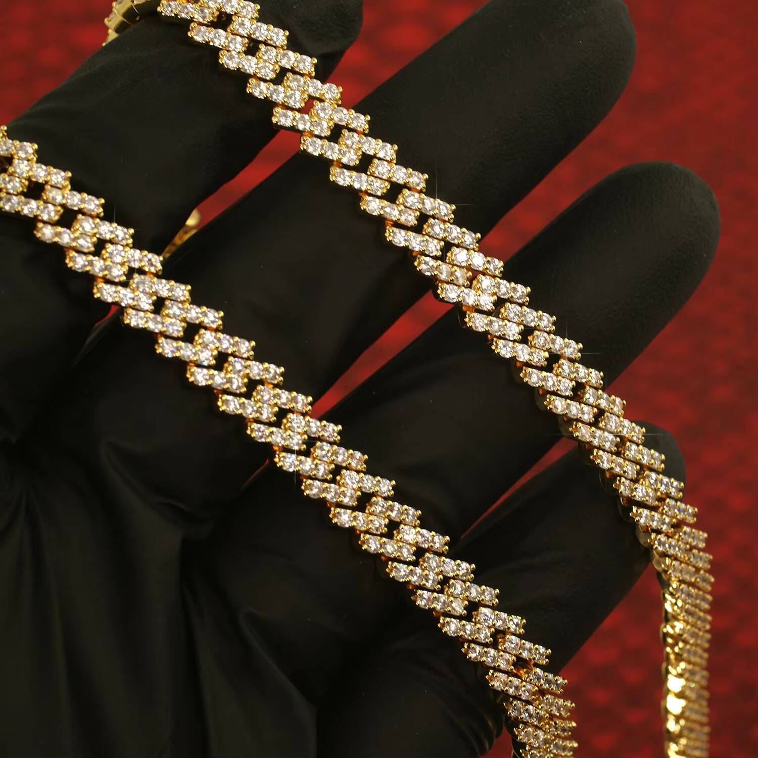 High Quality Customized Jewellery Cuban Chain Jewelry Necklaces 6mm-14mm Stainless Steel Rap Style Necklace