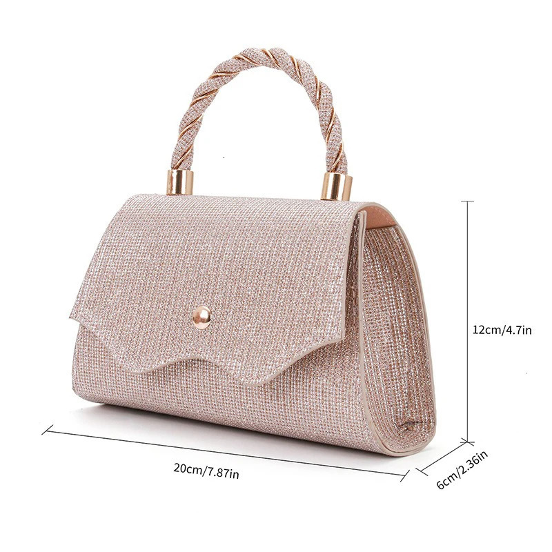 Handbag Fashionable Makeup Handbag Single-shoulder Crossbody Bag Wedding Bridesmaid Party and Dinner Bag 250723
