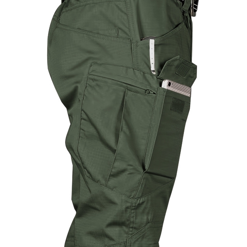 Mens Outdoor Multi Functional Tactical Pants Pocket Hiking Sweatpants Waterrepellent wearresistant 250725