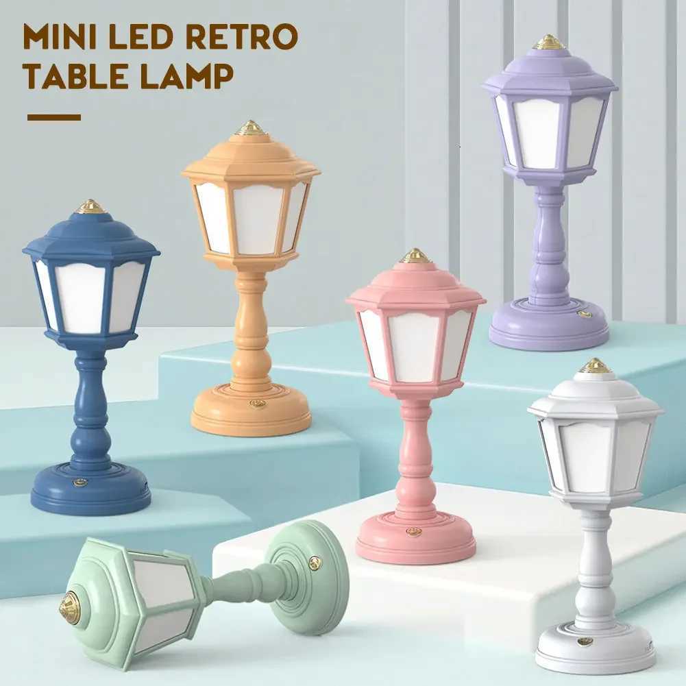 USB Charging LED Table Lamp Desk Lamp Night Lights Touch Dimmable Desk Light Mini Street Lamps Bedside Light Room Decor XJ250725