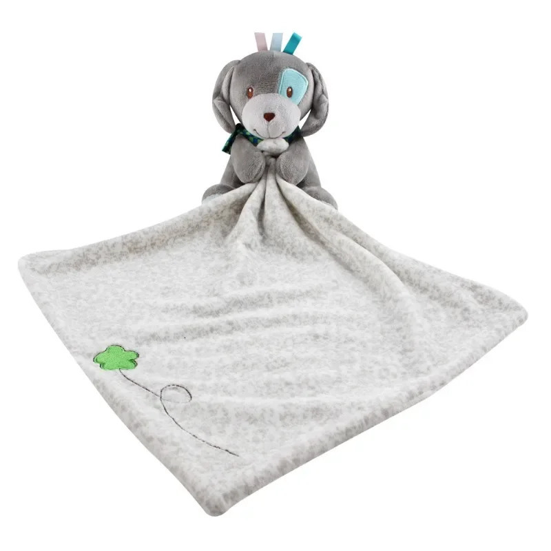 born Baby Appease Towel Infant Cartoon Animals Sleeping Dolls Comfort Kids Sleep Toy Soothe Bibs Soft Cute Blanket 250725