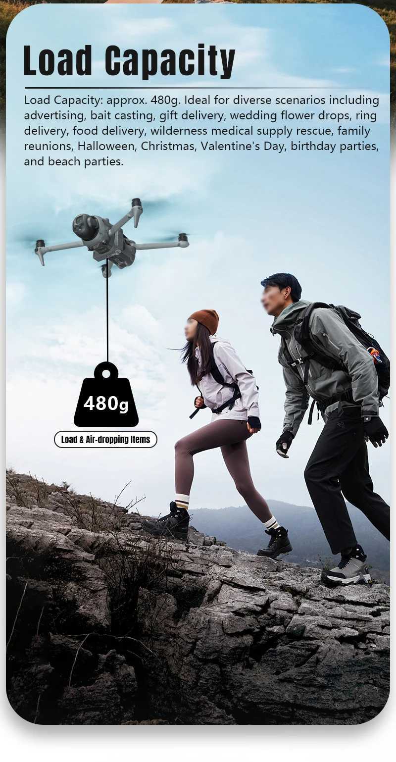 Airdrop System 12KM for DJI Mavic 4 Pro Drone Accessories Thrower Payload Dropper Transport Dev for DJI RC 2/RC PRO 2 Y250726
