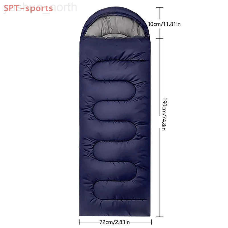 1PC Camping Sleeping Bag Ultralight Waterproof 4 Season Warm Envelope Backpacking Sleeping Bags for Outdoor Traveling Hiking M250726