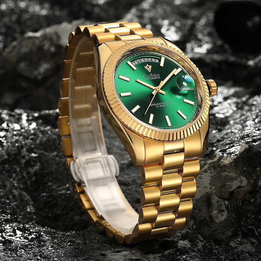 Cadisen DD40 Men Watches Luxury Automatic Watch Men AR Sapphire Mechanical Wristwatch Men 10Bar Miyota 8285 Movement 2023 New X250726