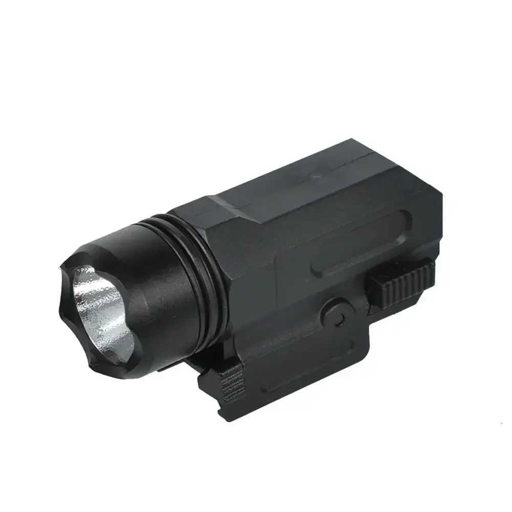 Airsoft Pistol Light Tactical Mini Gun Flashlight QD Quick Release Rifle Torch G17 G18C G19 G22 G20mm Rail Handgun Hunting W250722