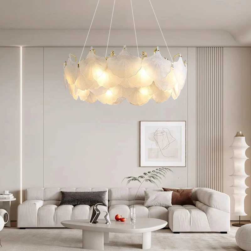 Modern Luxury Lustre Led Glass Chandelier Living Dining Room Circle Pendant Lights Indoor Decoration Home Hanging Lamps Lighting XJ250725